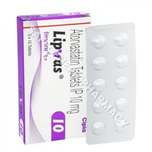 Lipvas 40mg Tablet